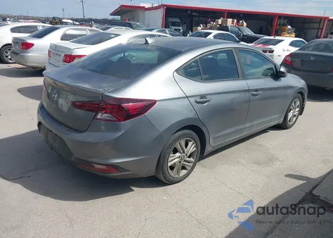 2019 Hyundai Elantra Sel z USA, uszkodzony, nr VIN 5NPD84LF0KH414208
